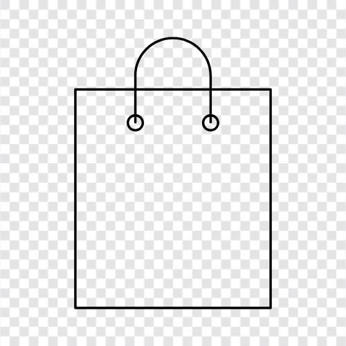 shopping bag, shopping bags, grocery bags, reusable bags icon svg