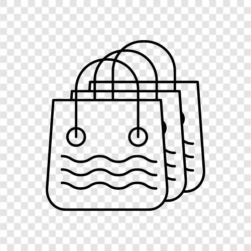 Einkaufstasche symbol
