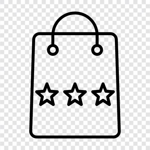 shopping bag ratings, ratings shopping, bag ratings shopping, ratings shopping bags icon svg