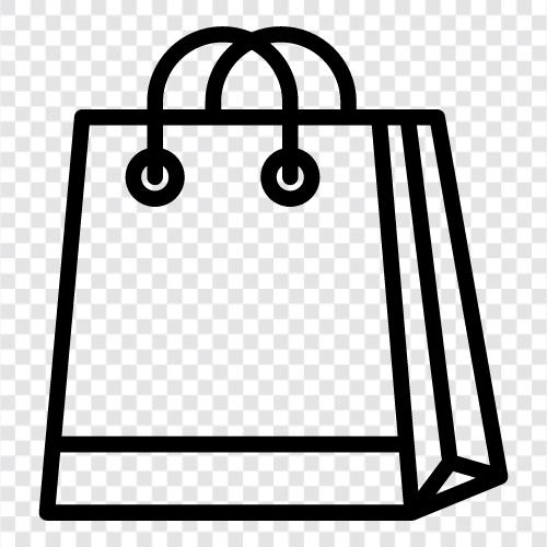 Alışveriş Çantaları, Alışveriş Çantası Malzemeleri, Alışveriş Çantası Aksesuarları, Alışveriş Çantası ikon svg
