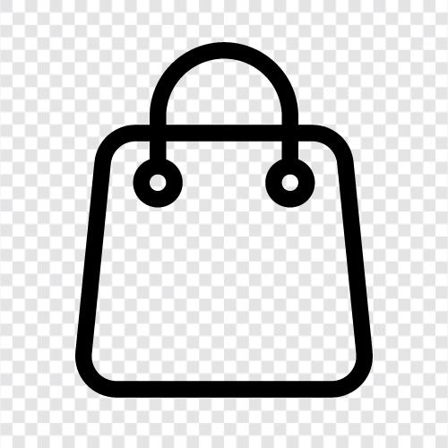 Einkaufstaschen, Einkaufstaschenhalter, Einkaufstasche symbol