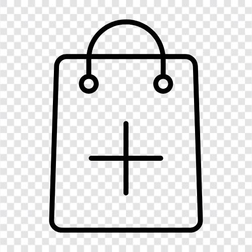 shopping bags, reusable shopping bags, shopping bag tutorial, add shopping bag icon svg