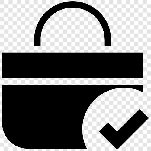 Shopping Bags, Shopping Bag Check, Shopping Bag, Shopping Bag Checked icon svg