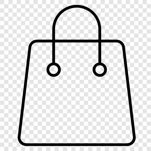 Alışveriş Çantaları, Kadınlar için Alışveriş Çantası, Erkekler için Alışveriş Çantaları, Alışveriş Çantası ikon svg