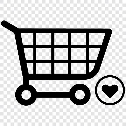 shopping cart, online shopping cart, ecommerce, online shopping icon svg