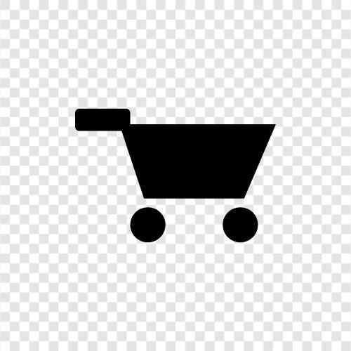 Einkaufswagen Software, Einkaufswagen, ECommerce, OnlineShopping symbol