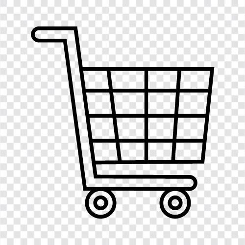 Alışveriş Sepeti Yazılımı, Çevrimiçi Alışveriş Sepeti, Alışveriş Sepeti ikon svg