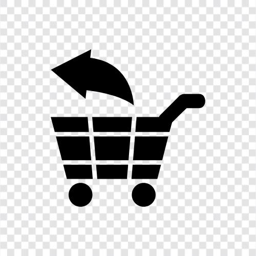 Shopping Cart software, Shopping Cart management, Shopping Cart tips, Shopping Cart features icon svg