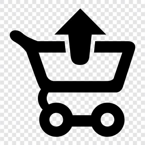 Alışveriş Arabaları, Online Alışveriş, Alışveriş Sepeti Yazılımı, Alışveriş Sepeti İpuçları ikon svg