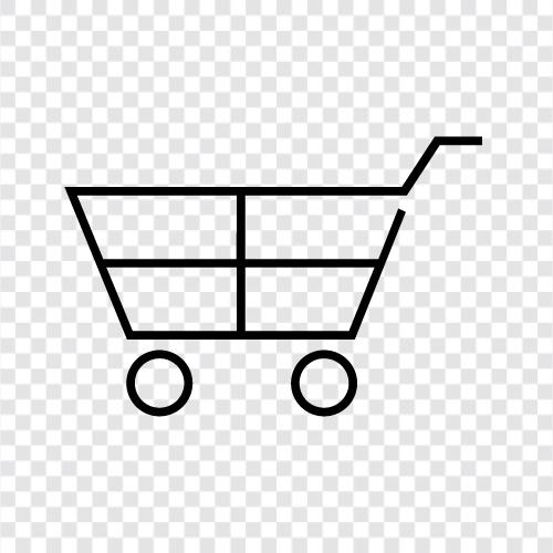 Einkaufswagen, Einkaufswagen Software, Einkaufswagen Web Services symbol