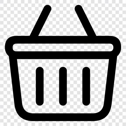 shopping, groceries, produce, bakery icon svg