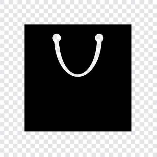 Shopping, Bag, Shopping Bag Ideas, Shopping Bag Maker icon svg