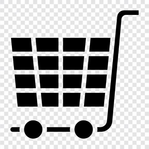 Einkaufen, Lebensmittel, Produkte, Supermarkt symbol