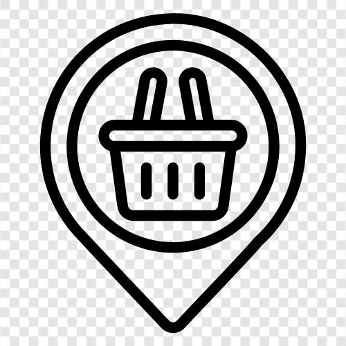 shopping mall, shopping center, shopping plaza, shopping district icon svg