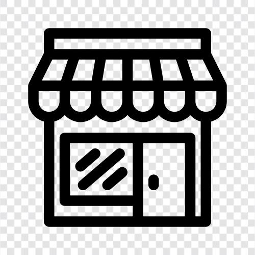 Shopping, Retail, Store, Department Store icon svg