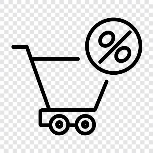 Shopping Online, Shopping Deals, Discount Codes, Coupons icon svg