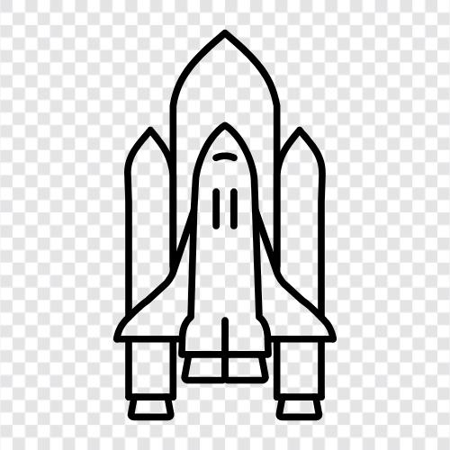 shuttle, space, shuttle program, Space Shuttle icon svg