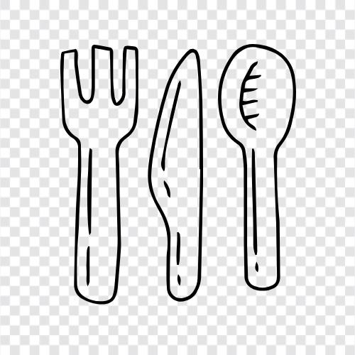 silverware sets, silverware storage, silverware sets for sale, silver icon svg