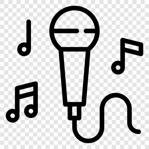 sing, party, party supplies, microphone icon svg