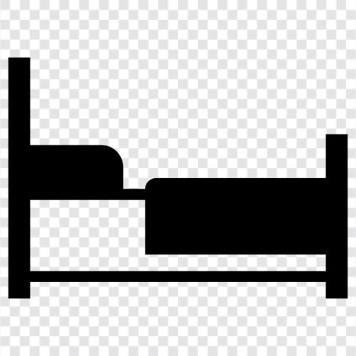 Einzelbett Rahmen, Einzelbett Matratze, Einzelbett Bettwäsche, Einzelbett Abdeckung symbol