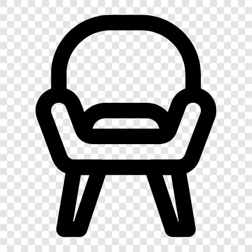 sitzen, entspannen, lesen, gemütlich symbol