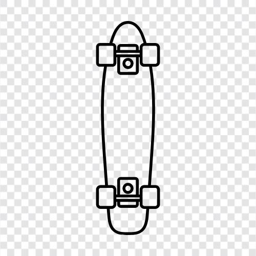 skateboarding, skateboarding tricks, skateboarding equipment, skateboarding park icon svg