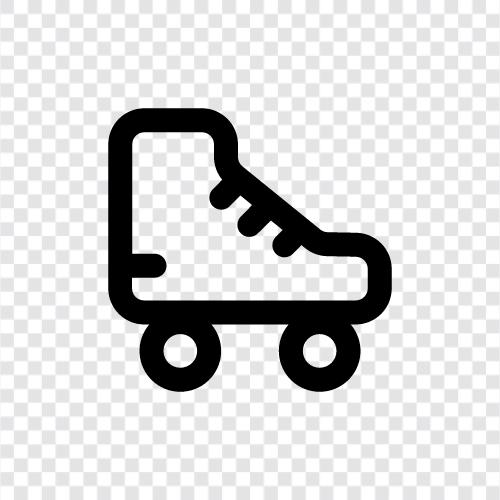 skating shoes for women, skating shoes for men, ice skating shoes, inline icon svg