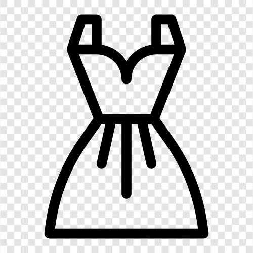 Röcke, Stile, Kleider für Frauen, formelle Kleidung symbol