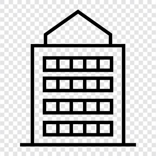 skyscraper, building, construction, engineering icon svg