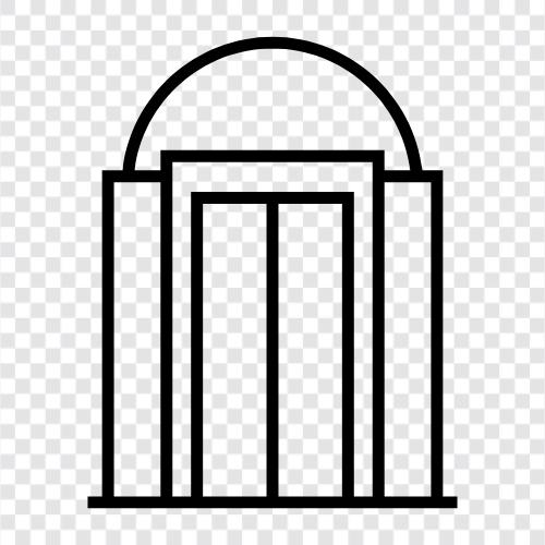 skyscraper, construction, engineering, building icon svg