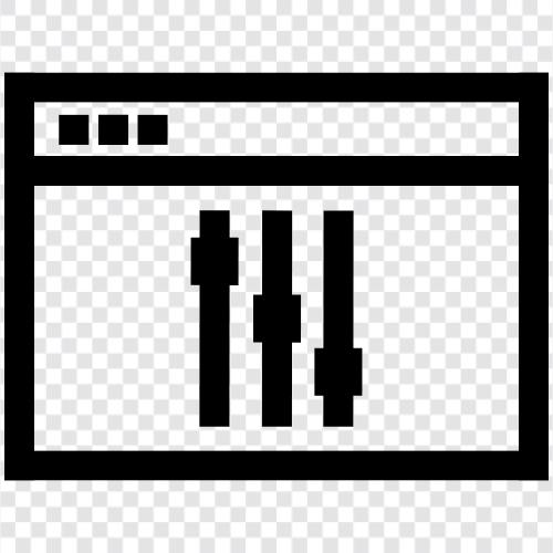 Slider, BildSlider, BildSliderSteuerung, BildSlider für Web symbol