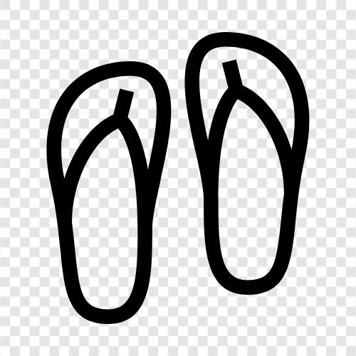 slipper, slippers icon svg