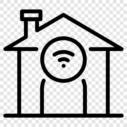 Smart Home Security, Smart Home Automation, Smart Home Gadgets, Smart icon svg