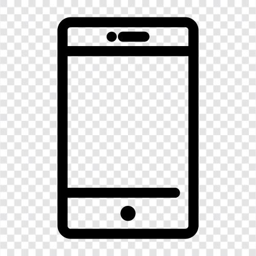 smartphones, cell phone, cell phone plans, Smartphone icon svg