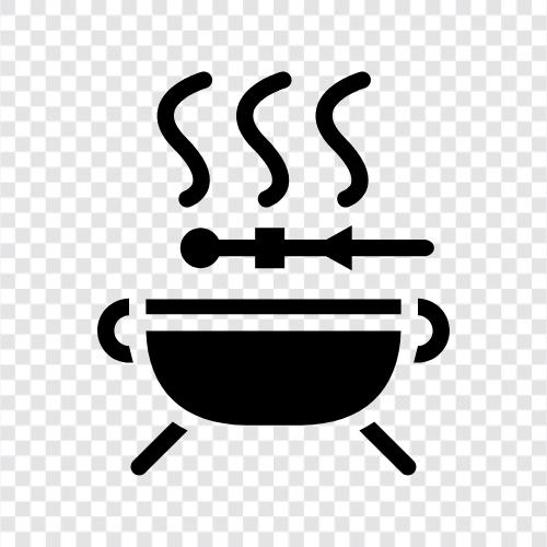 Raucher, Rauchergrill, Raucherkoch, Raucherrezepte symbol