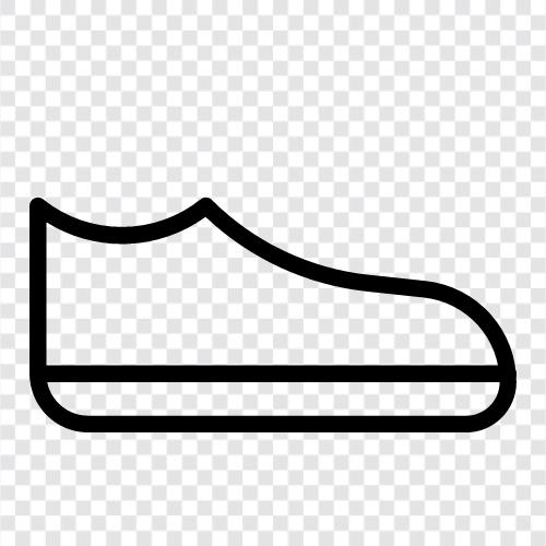 sneakers, flats, sandals, boots icon svg