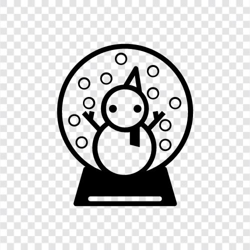 Snow Globe Glasses, Custom Snow Globe, Unique Snow Globe, Snow Globe icon svg