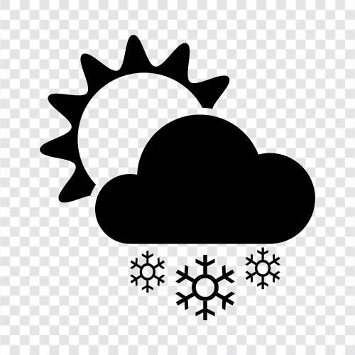 snow sunny, snowing in the sun, sunny day snow, snow on icon svg