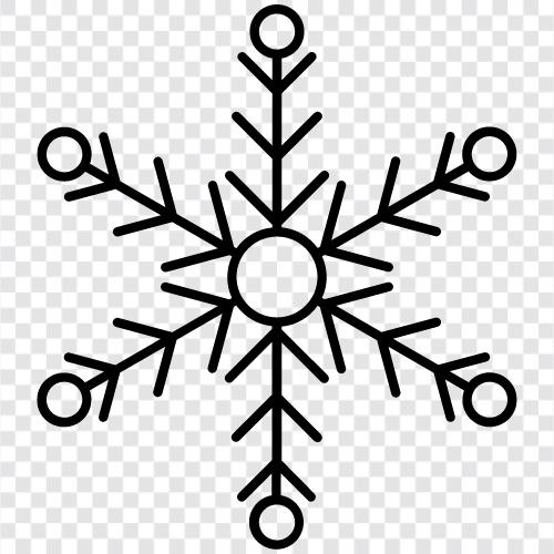 snowflake jewelry, snowflake decoration, snowflake art, snowflake gift icon svg
