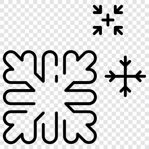 snowflakes, snowflake art, snowflake crafts, snowflake designs icon svg