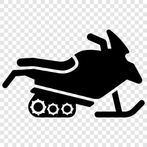 snowmobile, winter sports, cold weather, outdoors icon svg