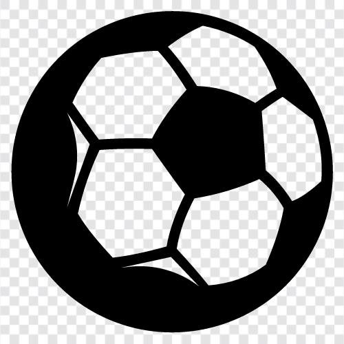 Fußball, Fußballspiel, Fußballspielregeln, Fußballziele symbol