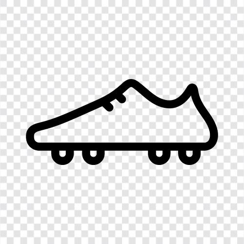 soccer, foot, sports, cleats icon svg