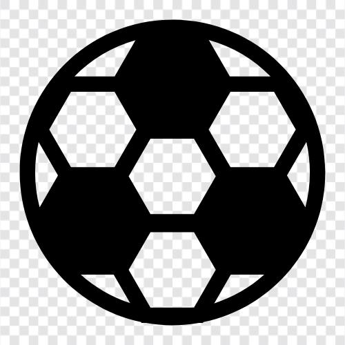 Futbol, top, futbol golleri, futbol turnuvaları ikon svg