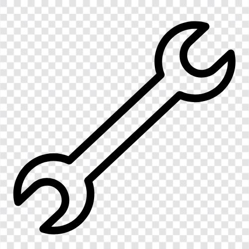 socket wrench, ratchet wrench, torque wrench, impact wrench icon svg