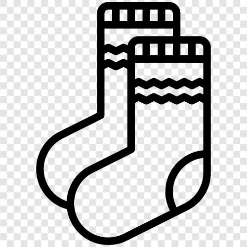 Socken für Männer, Socken für Frauen symbol