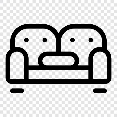 Sofa beds, Couch, Bed, Bed furniture icon svg