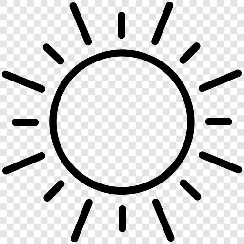 güneş, güneş tutulması, güneş radyasyonu, güneş enerjisi ikon svg