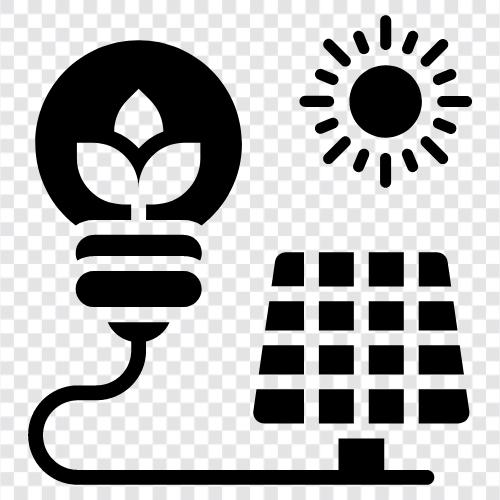 güneş enerjisi, rüzgar enerjisi, hidro güç, jeotermal güç ikon svg