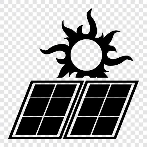 Solarenergie, Sonnenkollektoren zum Verkauf, Solarkollektoren Preise, Solarkollektoren Installation symbol